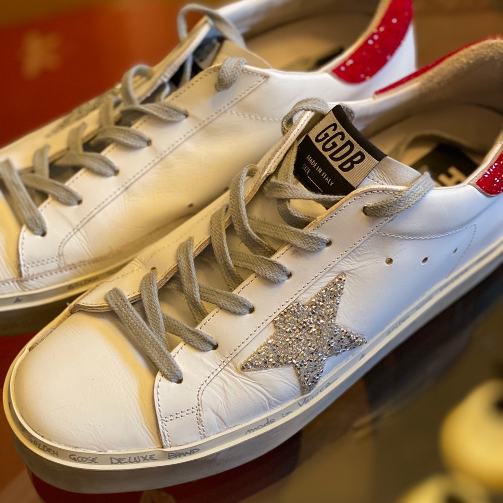 Golden Goose Hi Star size 9